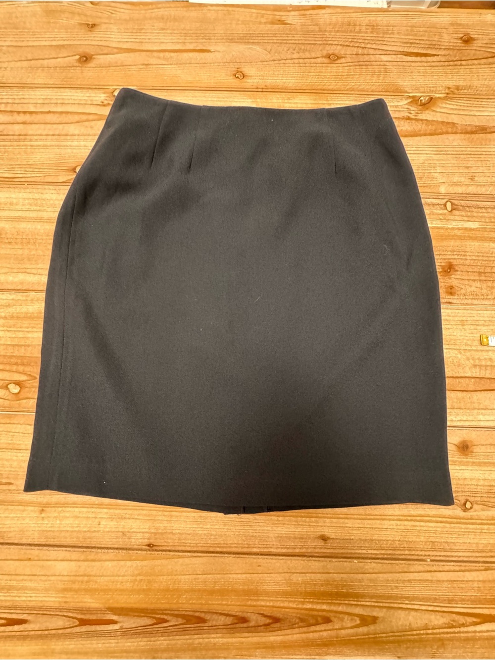 Petite Black Tailored Pencil Skirt 8P